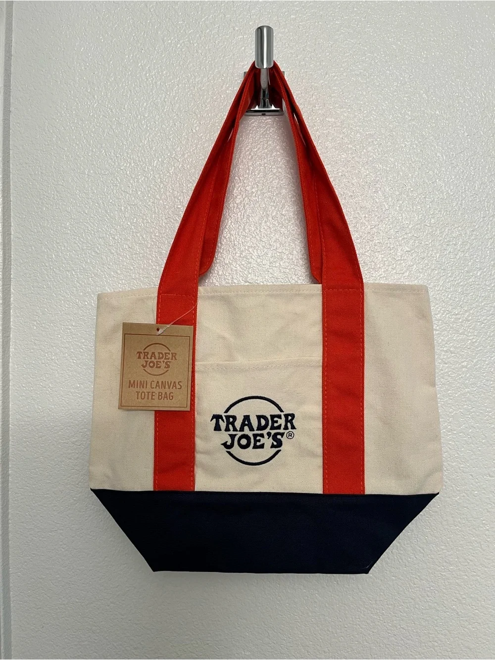 Trader Joe’s x Bay FC Special Edition Canvas Mini Tote Bag (Brand New With Tag)